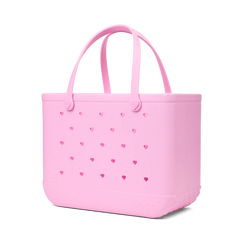 Original Bogg Bag - Cut Out Heart Pink Taffy