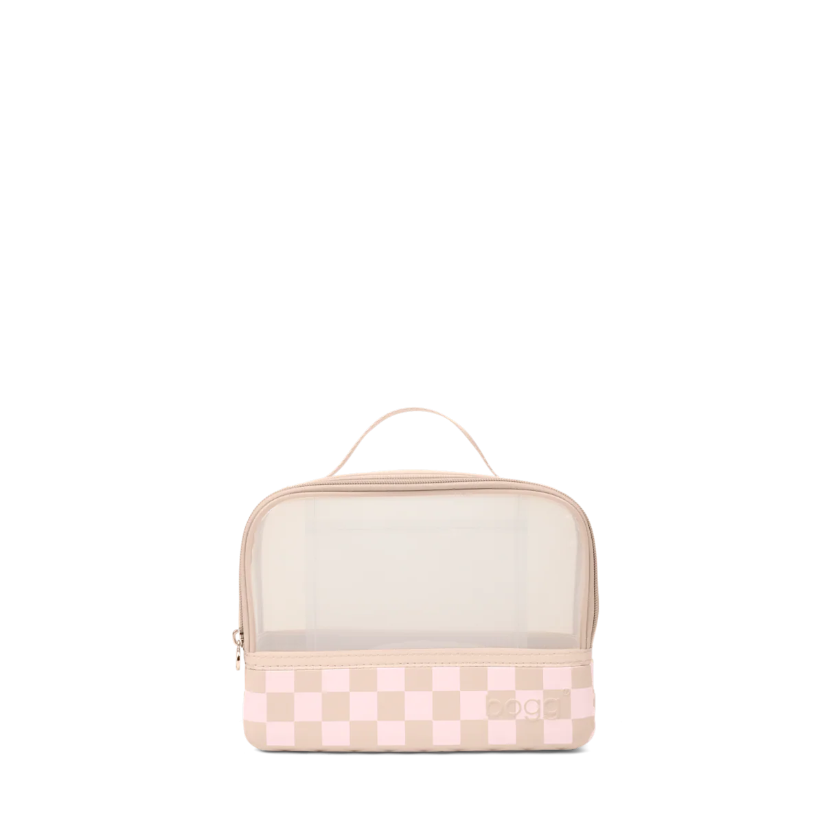Boggs N' Ends - Checkered Linen/ Pink Marshmallow