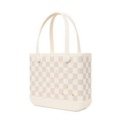 Baby Bogg Bag - Checkered Coconut/Mushroom